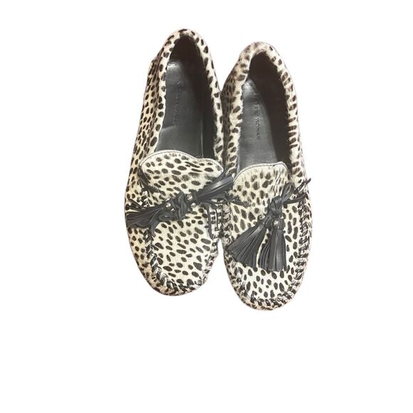 Zara Shoes - Zara calf hair moccasins sz 40/9
